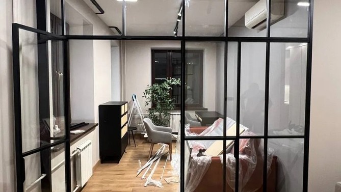 Распашная перегородка Europolis, в гостиную, Арт.0032-03