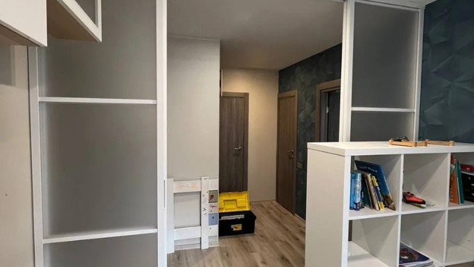 Межкомнатная перегородка Miassmobili, с матовым стеклом, в детскую, Арт.0055-03