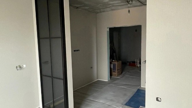 Раздвижная перегородка Фиорензо, с доводчиком в спальню, Арт.0171-02