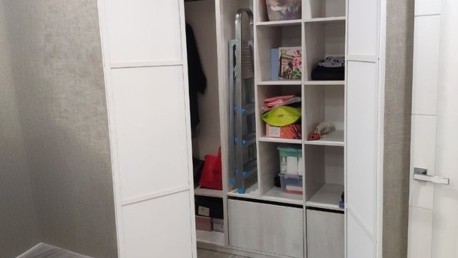 Распашная перегородка Hommz, в кладовку, Арт.0421-01