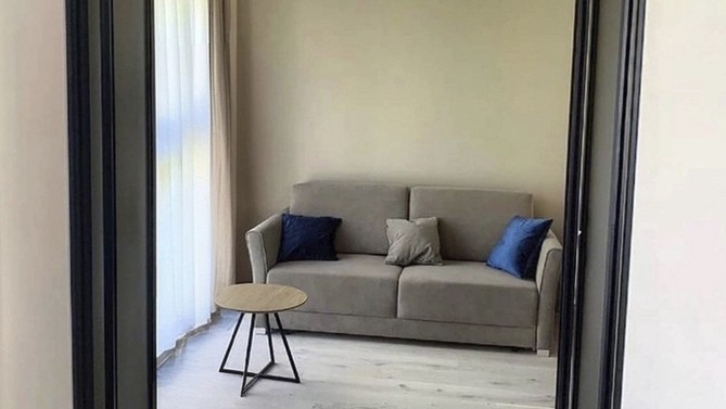 Складная перегородка Rich, с матовым стеклом, между комнатами, Арт.0459-02